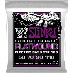 Ernie Ball 2817 Flatwound Slinky Short Scale Bass Power Slinky